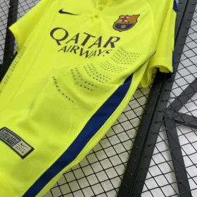 Camiseta Barcelona third 2015 Retro detalle de la manga