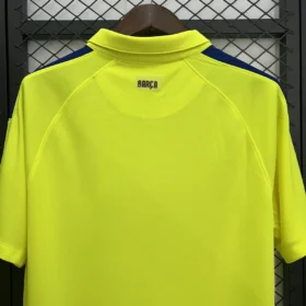 Camiseta Barcelona third 2015 Retro hombros y cuello