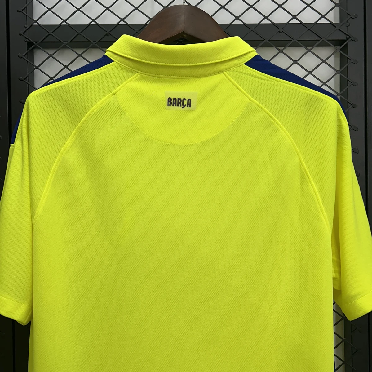 Maglia Barcellona third 2015 Retro spalle e colletto