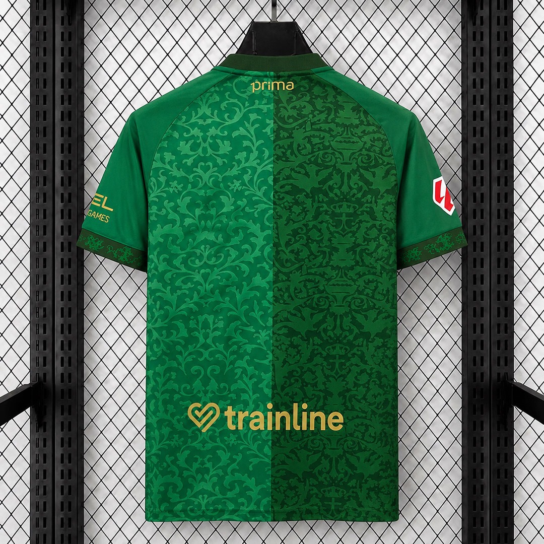seconda maglia betis retro con scritta
