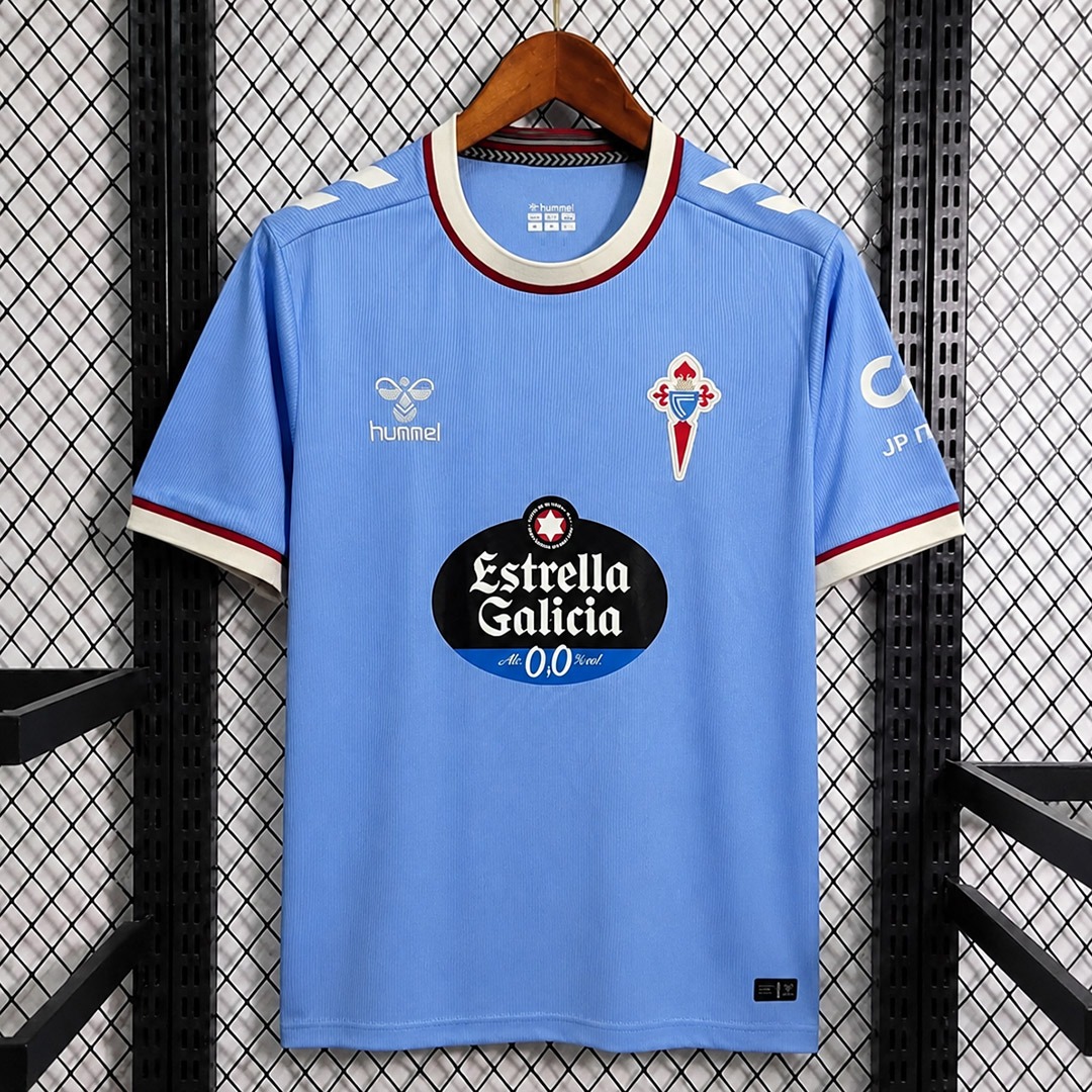 maglia celta vigo 2026 fronte celeste 26 27
