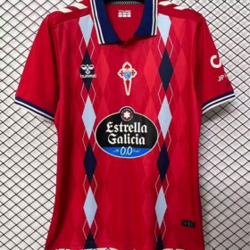 Terza Maglia Celta Vigo 2026/27 — Dettaglio materiali e logo