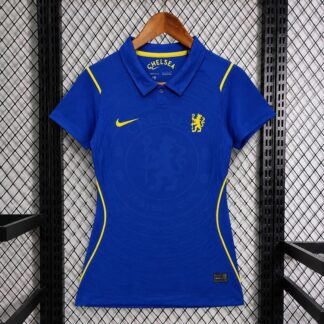 maglia chelsea donna fronte blu royal taglio donna