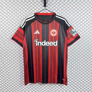 maglia francoforte fronte a righe rossonere
