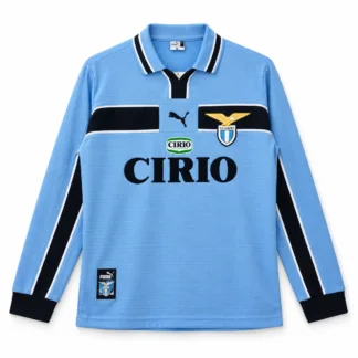 Maglia Manica Lunga Lazio 1998/99 – vista frontale, presentazione virtuale basata sul prodotto