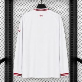 camiseta liverpool mangas largas retro limpio