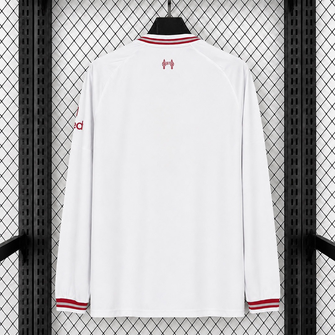 maglia liverpool maniche lunghe retro pulito