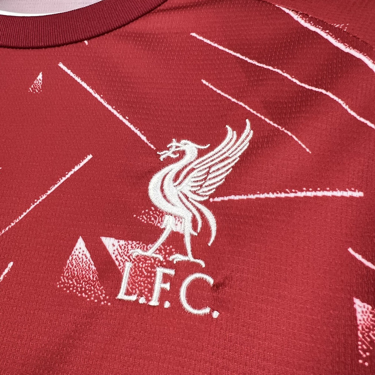 maglia liverpool liver bird ricamato