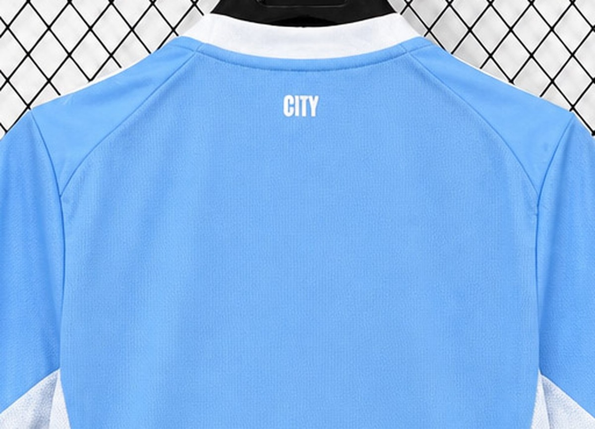 maglia manchester city donna sfumatura sul fianco