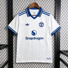 camiseta manchester united 2026 frente blanco 26 27