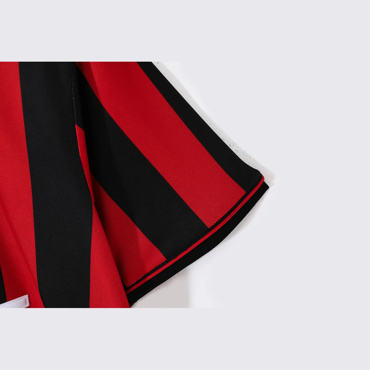 Maglia Milan Opel 96/97 Home Retro - dettaglio del polsino