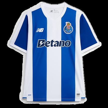 maglia porto fronte a strisce biancoblu