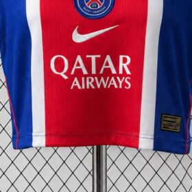 Camiseta Donna PSG Crop 2026/27 mujer — Detalle de materiales y logo