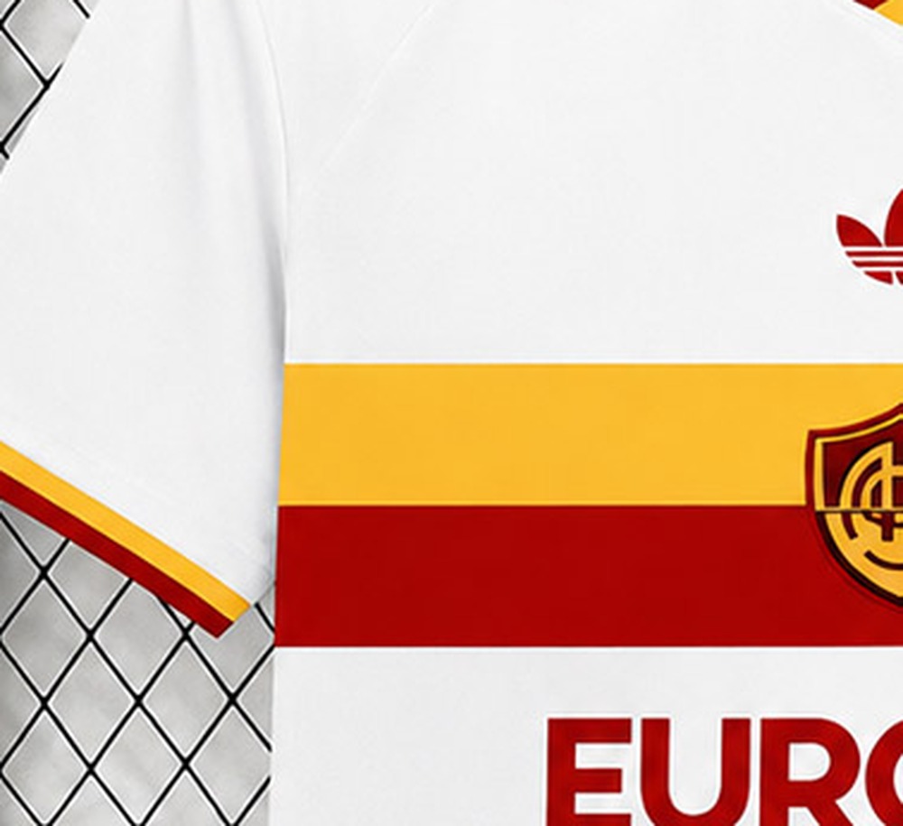 seconda maglia roma stemma con lupetto