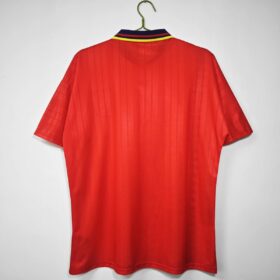 Camiseta Spagna Retro Mondiale 1994 — Vista posterior