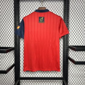 Camiseta Spagna Retro Euro 1996 — Vista posterior