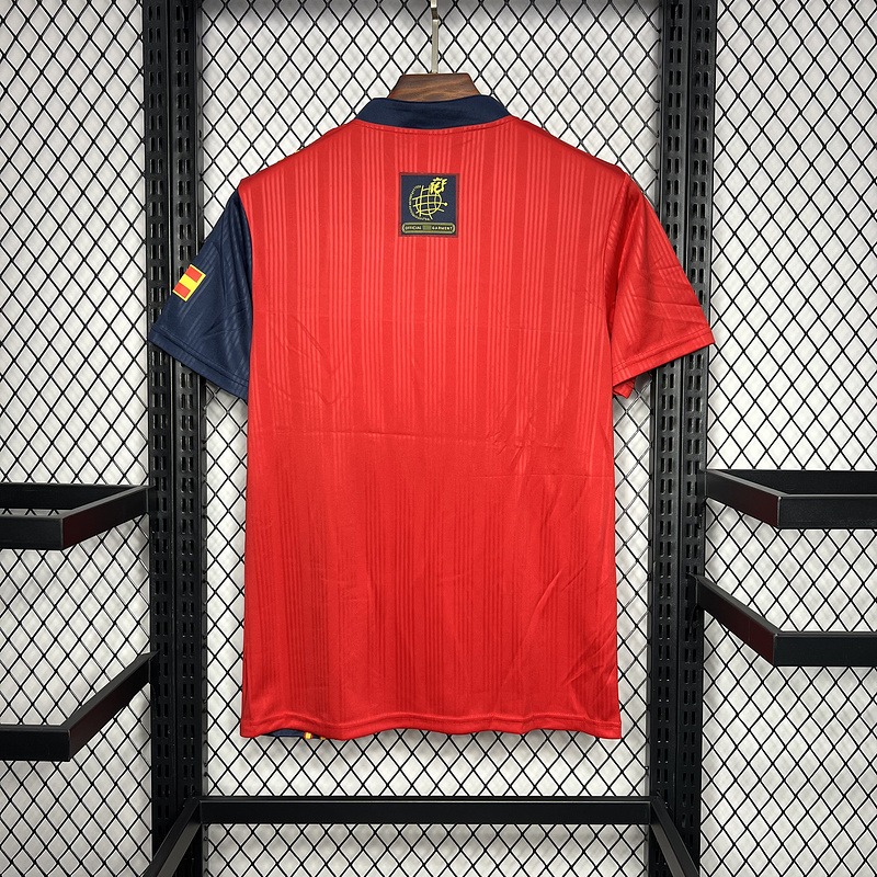 maglia spagna 1996 retro pulito