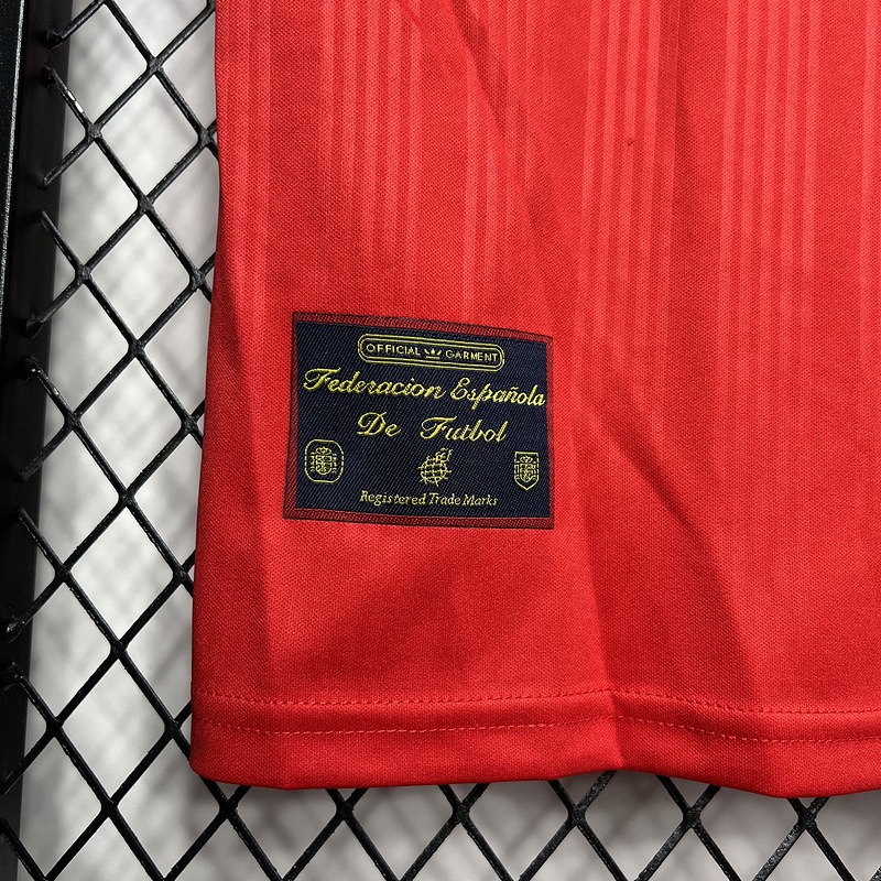 maglia spagna 1996 etichetta federazione interna