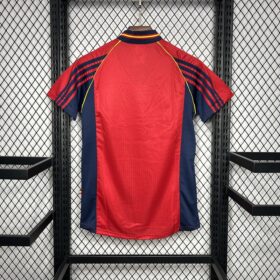 Camiseta Spagna Retro Mondiale 1998 — Vista posterior