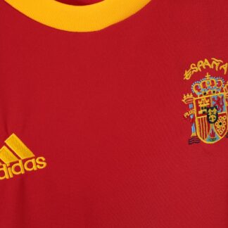 maglia spagna 2002 fronte rosso mondiale 2002