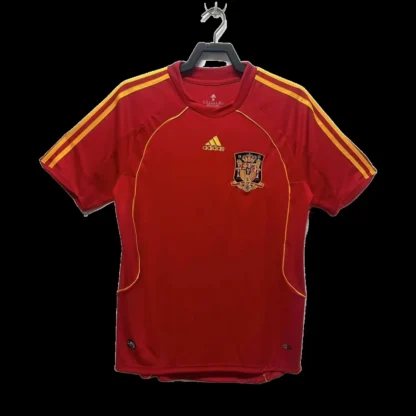 Camiseta Spagna Retro Euro 2008 — Vista frontal