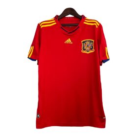 camiseta España 2010 frente rojo Mundial 2010