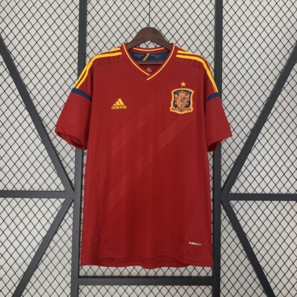 camiseta España 2012 frente rojo euros 2012