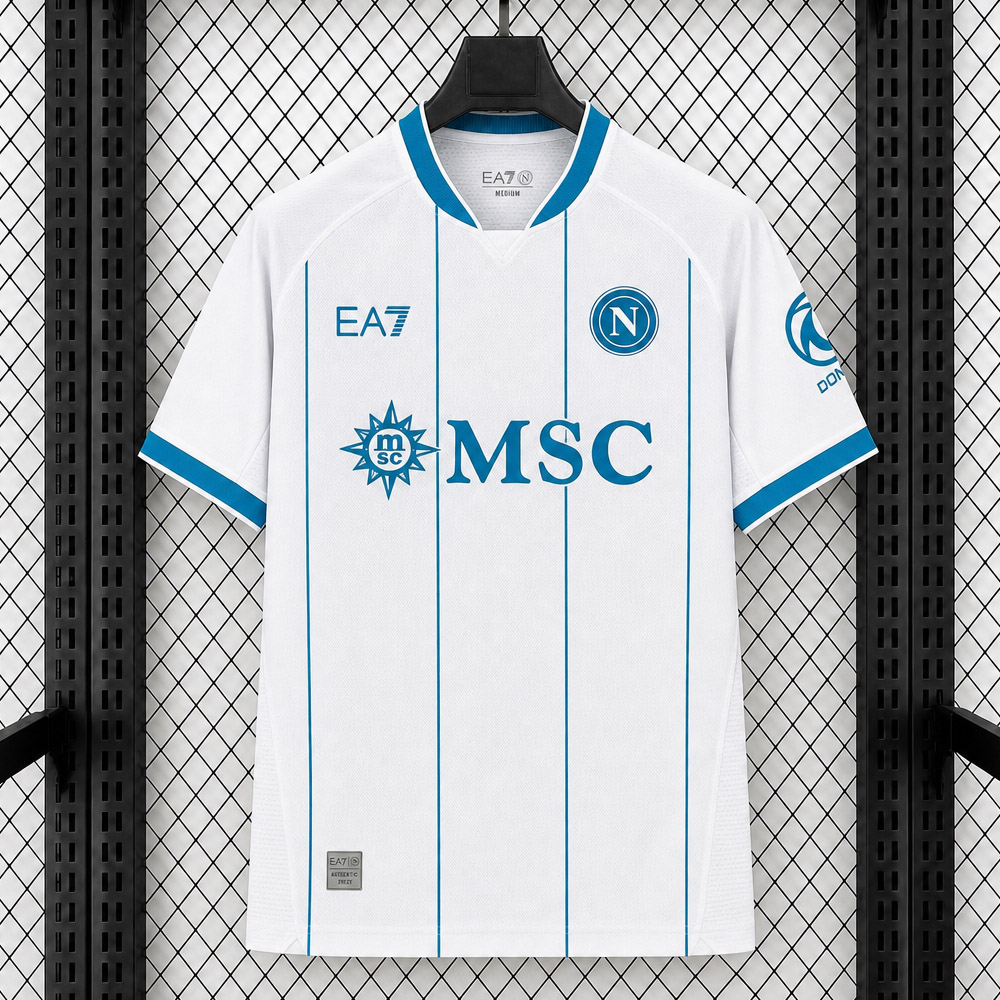 Maglia Napoli Away 2026/27 versione tifoso - vista fronte - Tifoso Store