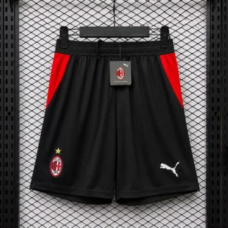 Pantaloncini Milan 2026/27 Home Neri con stemma AC Milan