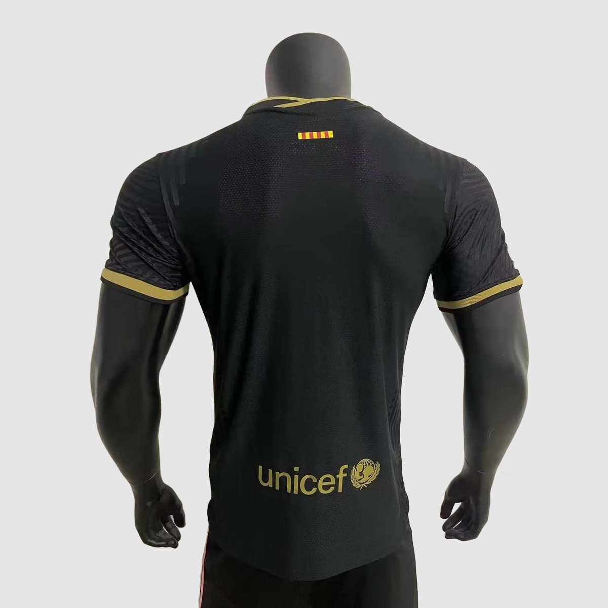 maglia barcellona giocatore 2021 retro nero
