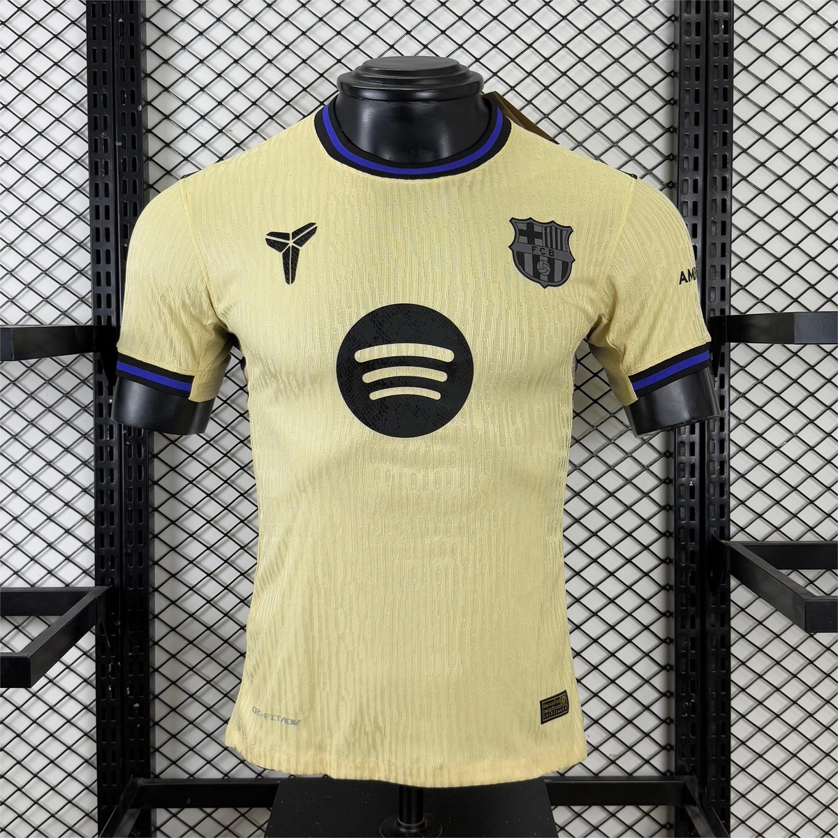 maglia barcellona away 2025 fronte sabbia giocatore
