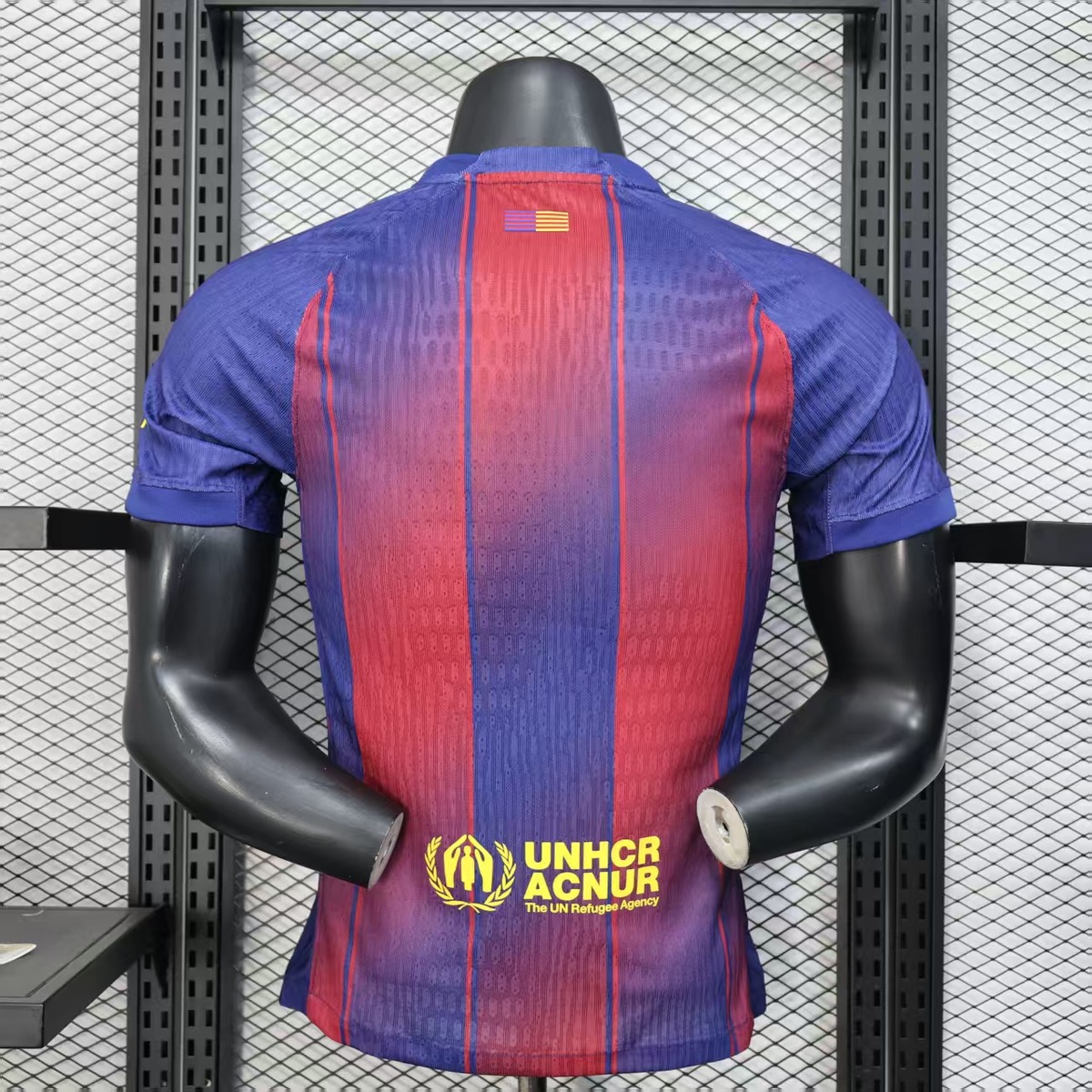 maglia barcellona 2025 giocatore retro strisce