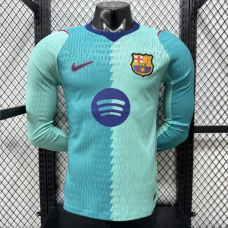 maglia barcellona third 2027 fronte verde acqua