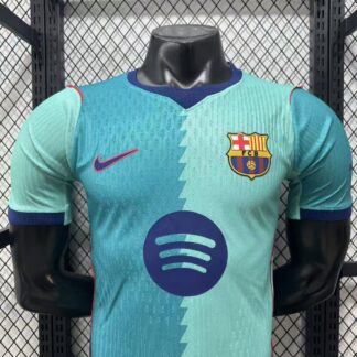maglia barcellona third 2027 maniche lunghe manica lunga da vicino