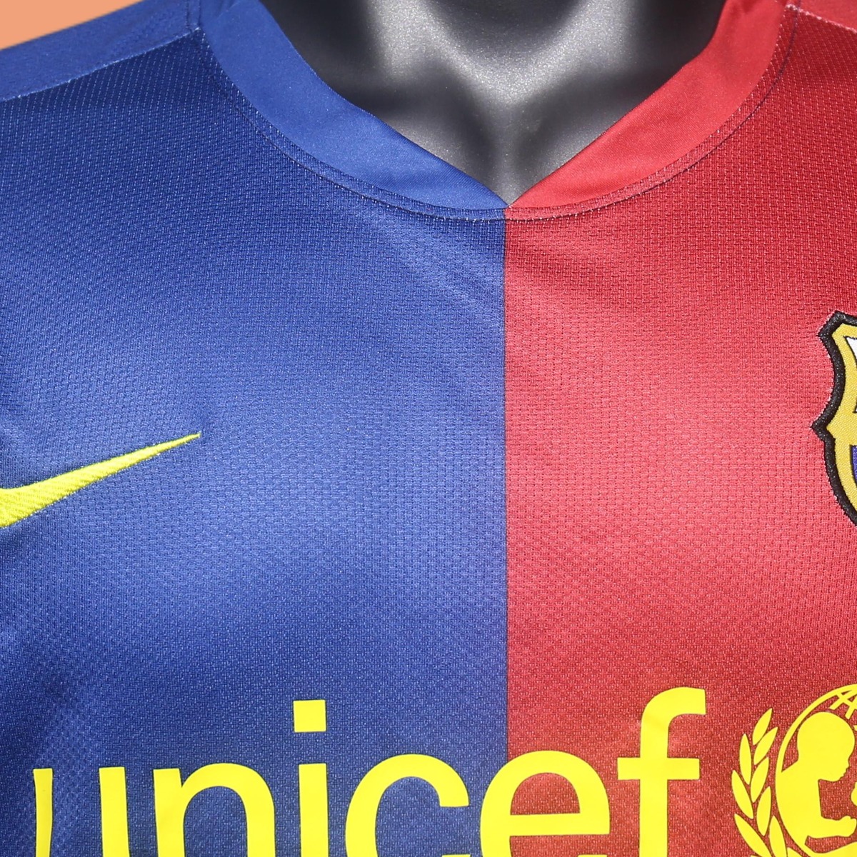 maglia barcellona player version petto