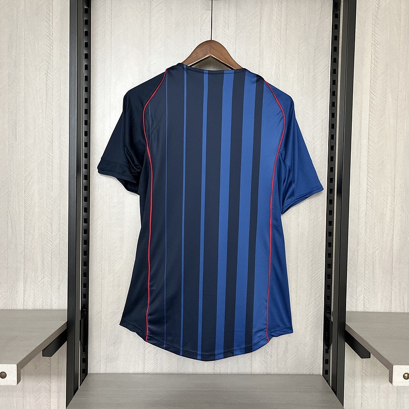 maglia barcellona away 2005 retro blu navy