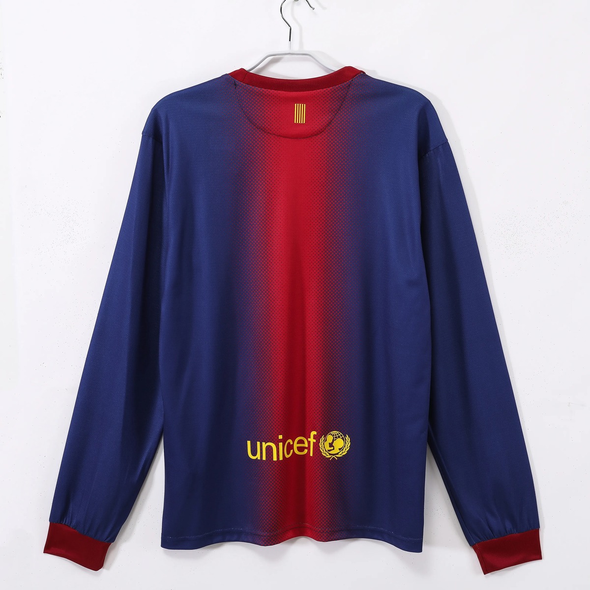 maglia barcellona 2013 maniche lunghe retro sfumato
