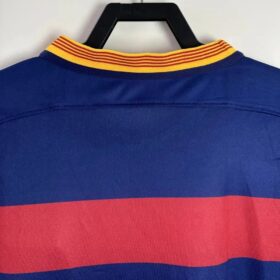 camiseta Barcelona 2016 mangas largas frente en detalle