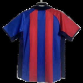 camiseta Barcelona 2002 retro a rayas