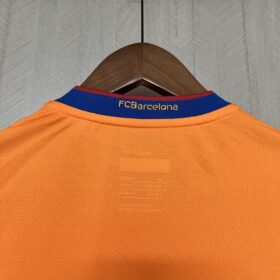 camiseta barcellona away 2007 scritta fcbarcelona dietro il colletto