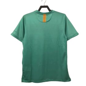 camiseta barcellona away 2011 retro verde menta