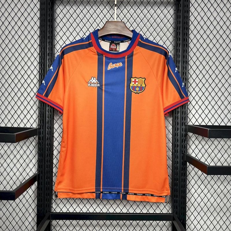 maglia barcellona arancione fronte arancione