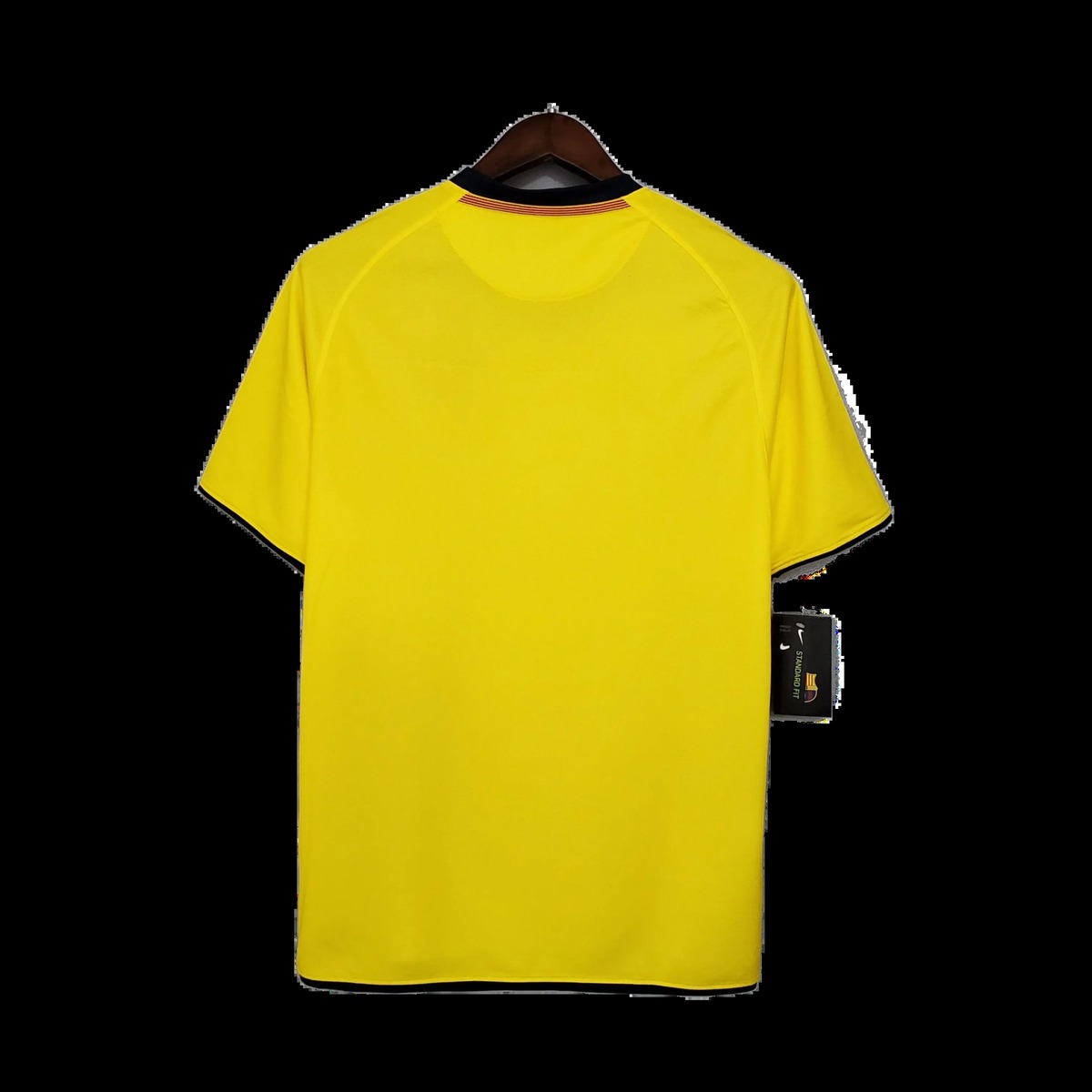 maglia barcellona away 2009 retro giallo