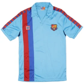 camiseta barcellona celeste fronte celeste con banda