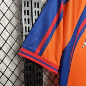 camiseta Barcelona away 1998 manga con banda