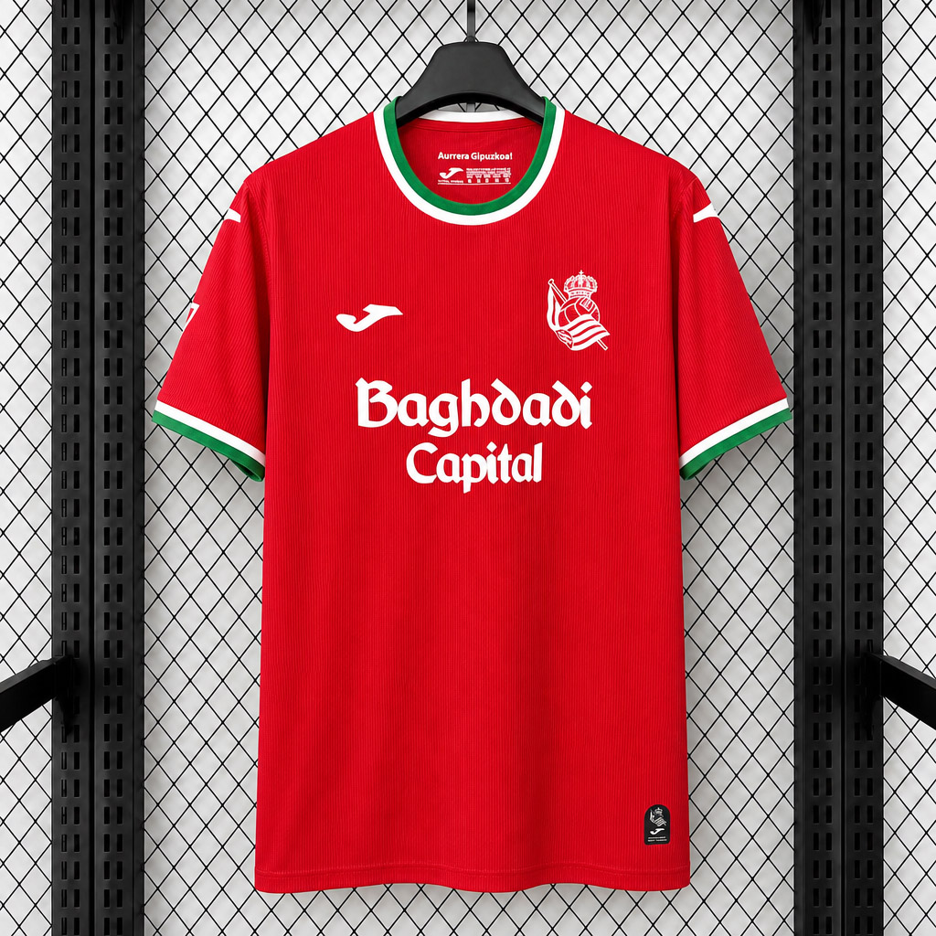 Maglia Real Sociedad Third sponsor 2026/27