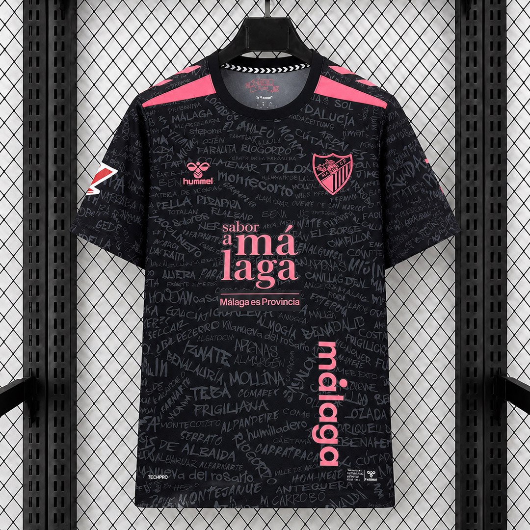 terza maglia Málaga CF S-4XL 2026/27 vista frontale