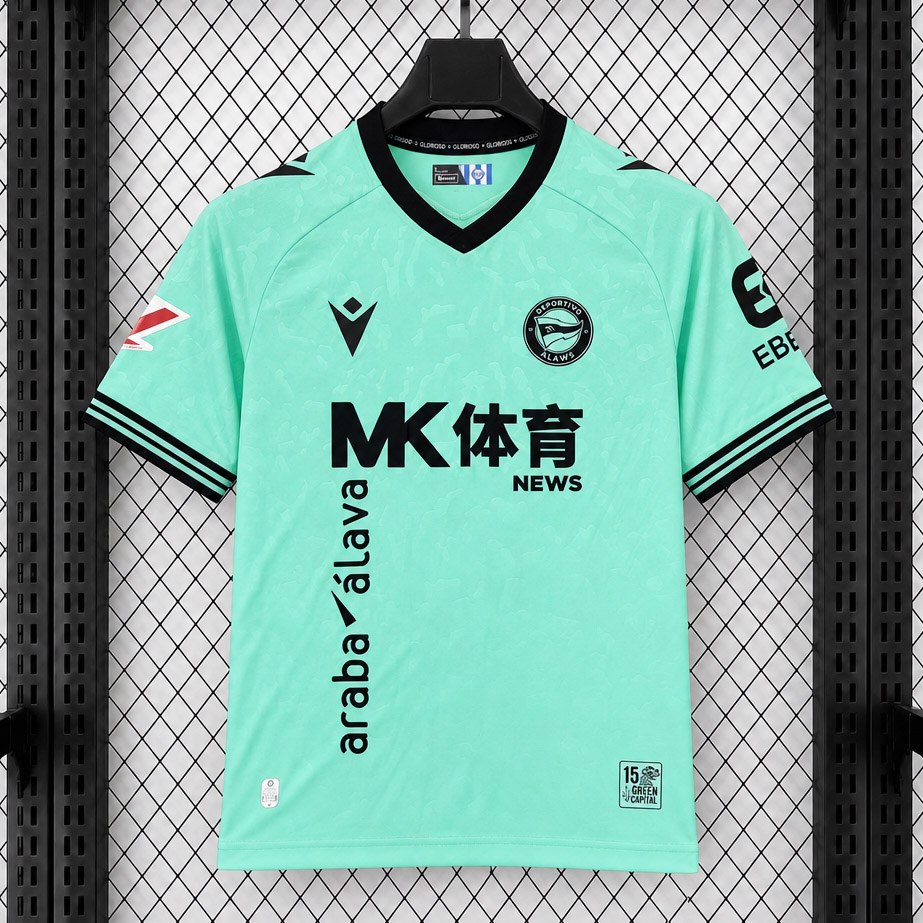 terza maglia Alaves S-4XL 2026/27 vista frontale