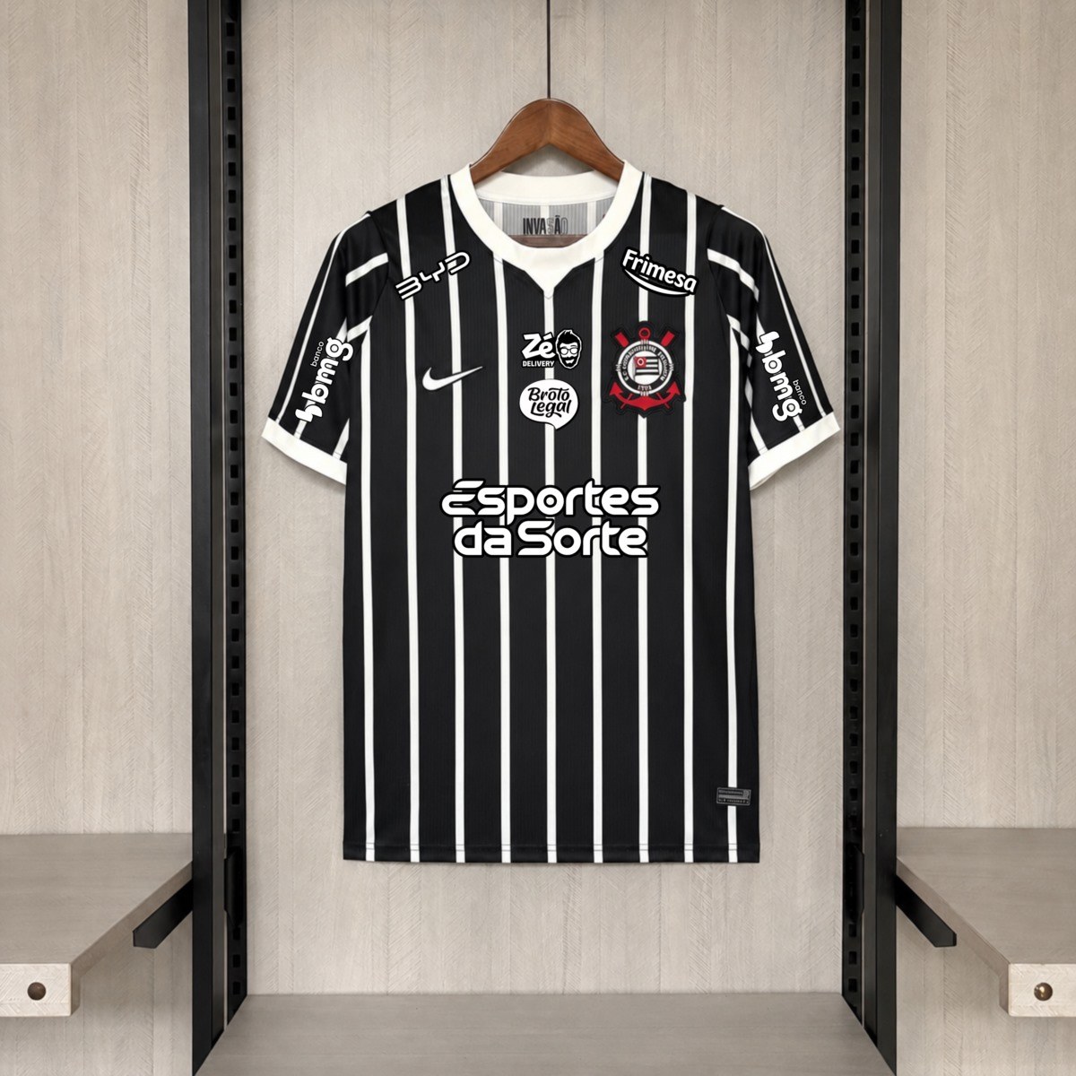 seconda maglia All Sponsors Corinthians 2026/27 vista frontale