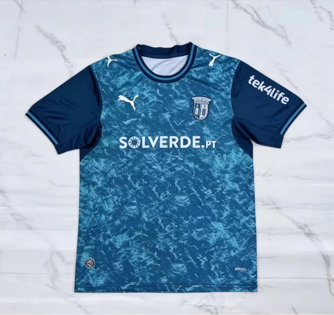 terza maglia Braga S-4XL 2026/27 vista frontale